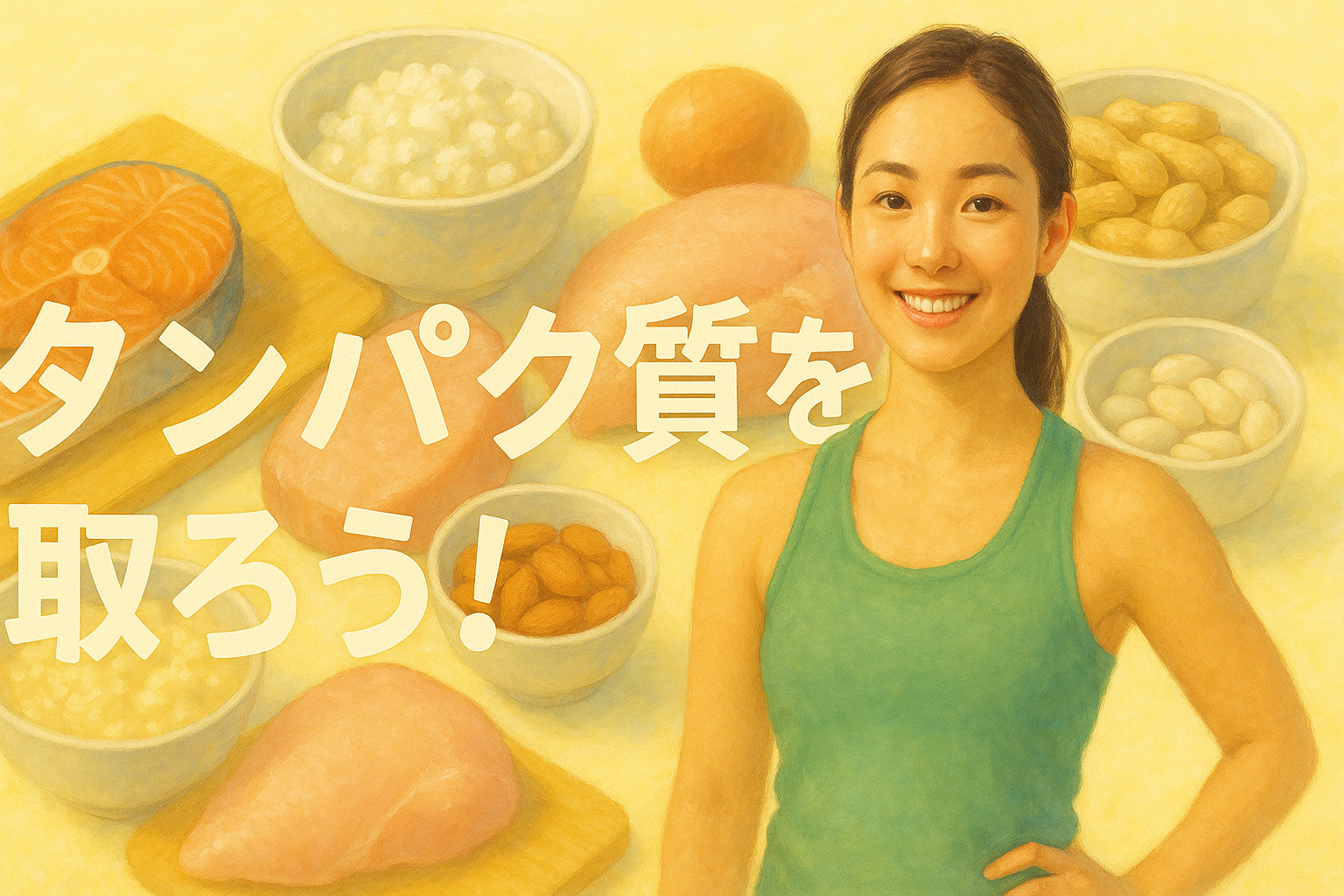 【復習しよう！】たんぱく質の効果✨