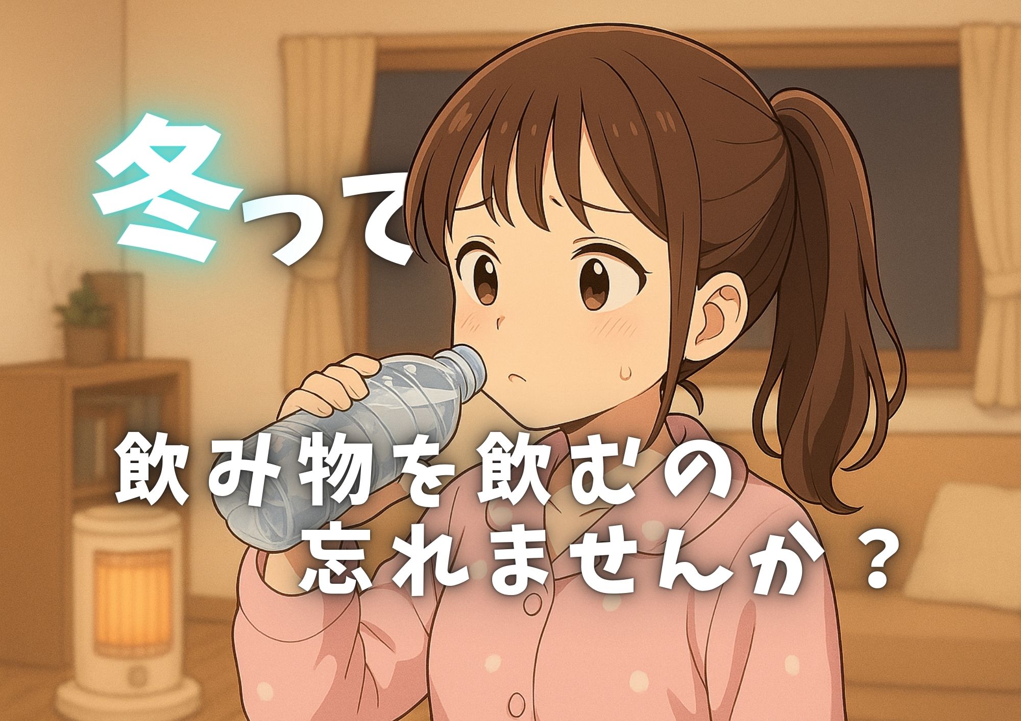 冬って、水飲むの忘れませんか？
